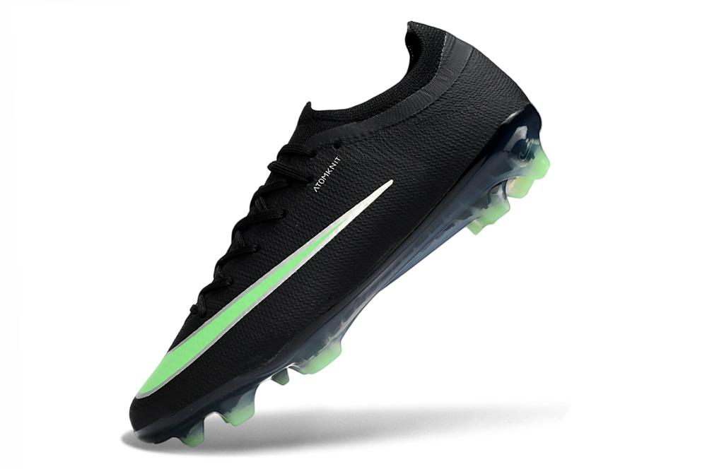Chuteira Nike Air Zoom Mercurial Vapor 17 Elite FG - Preto e Verde