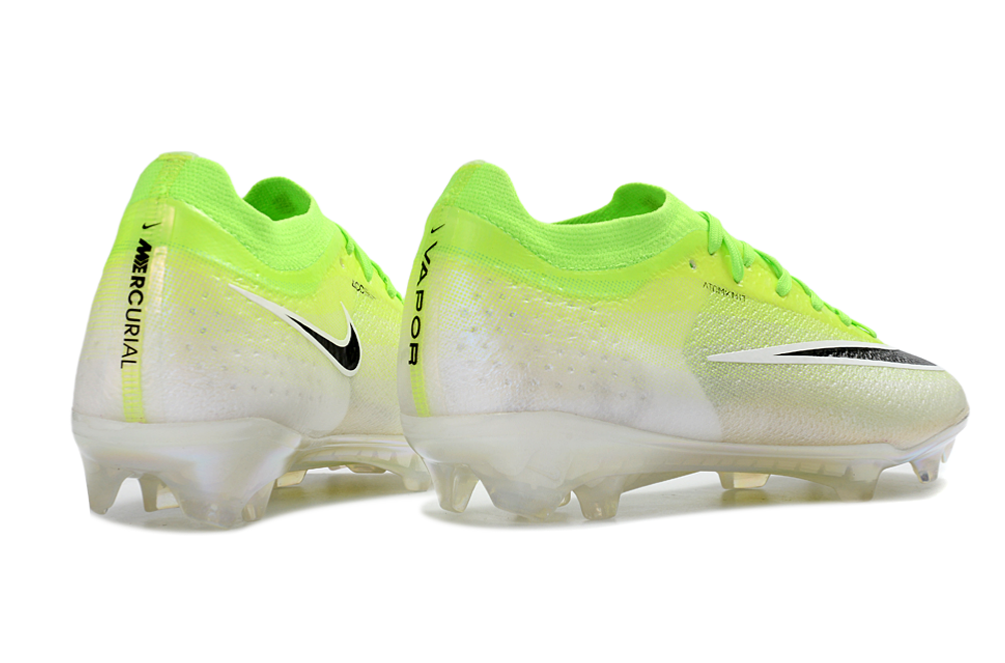 Chuteira Nike Air Zoom Mercurial Vapor 17 Elite FG - Verde e Branco