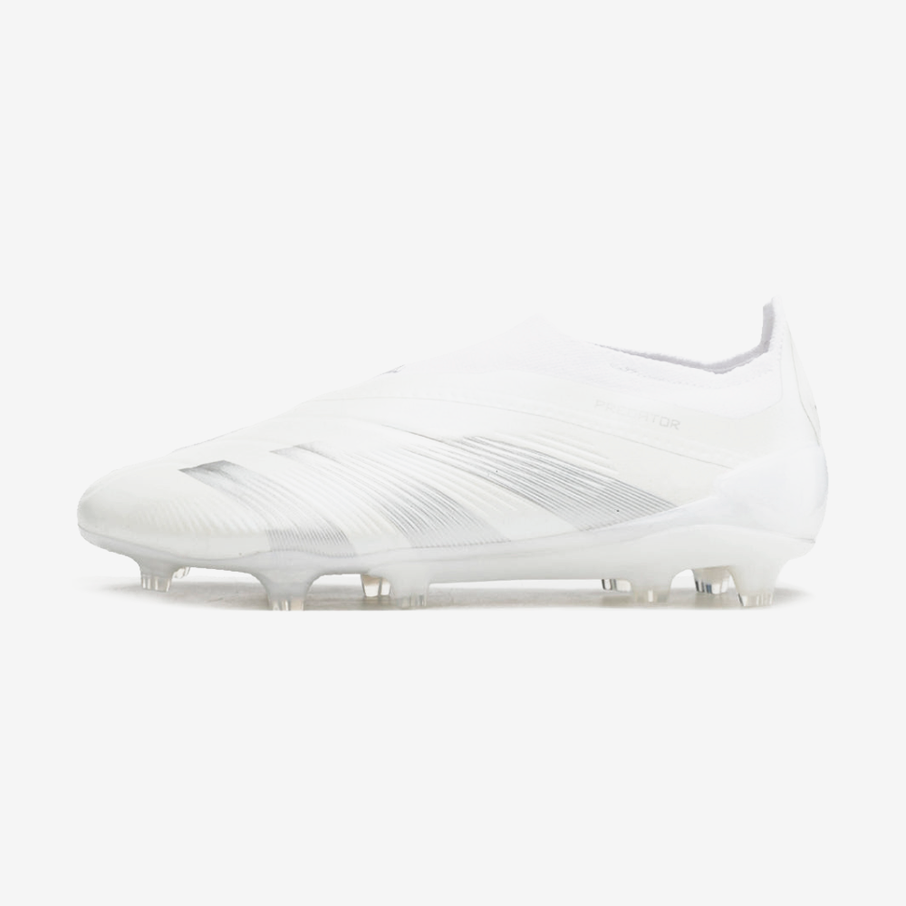 Chuteira Adidas Predator Elite Laceless FG - Branca