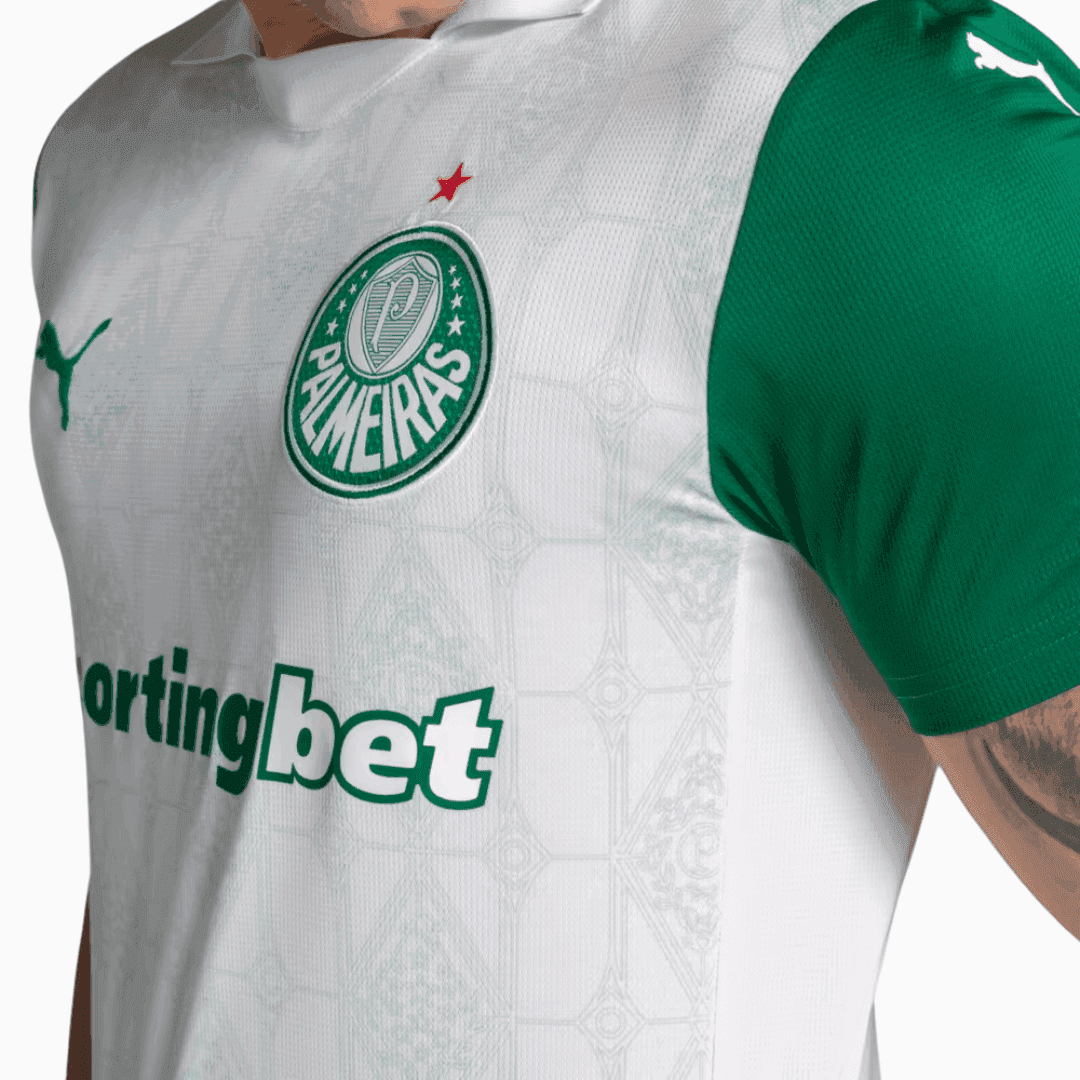 Camisa Puma Palmeiras 2025/26 II - Gómes N° 15 — imagem 6
