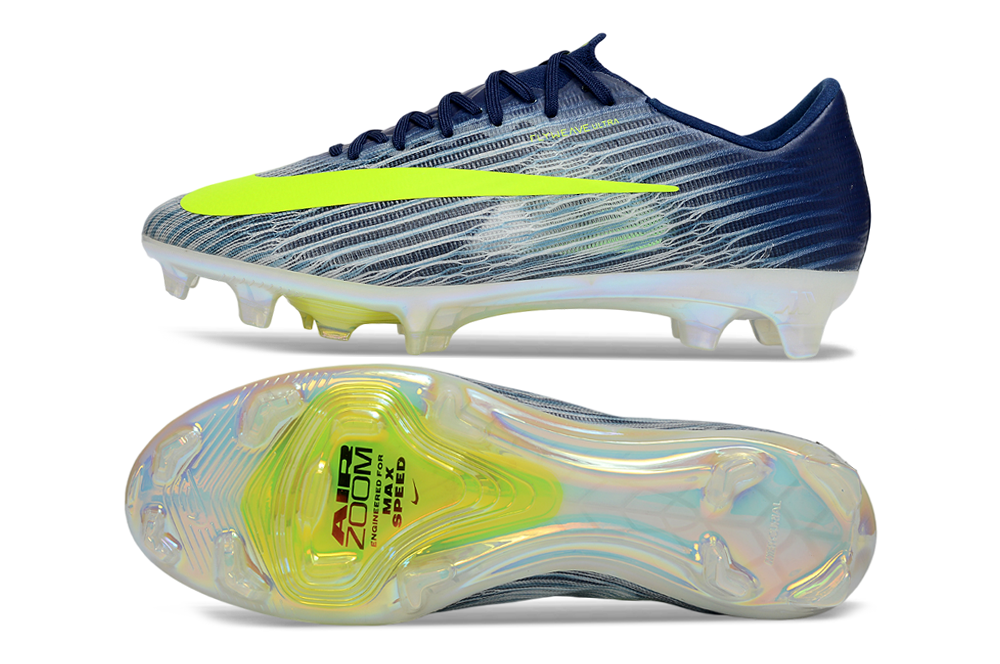 Chuteira Nike Air Zoom Mercurial Superfly 11 Elite FG -Azul e Verde