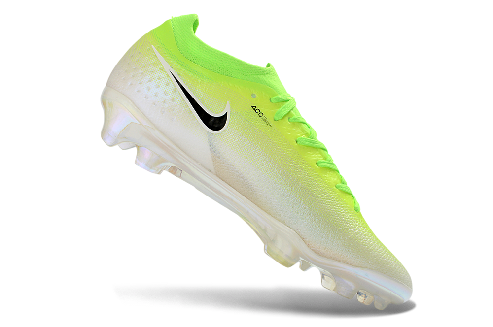 Chuteira Nike Air Zoom Mercurial Vapor 17 Elite FG - Verde e Branco