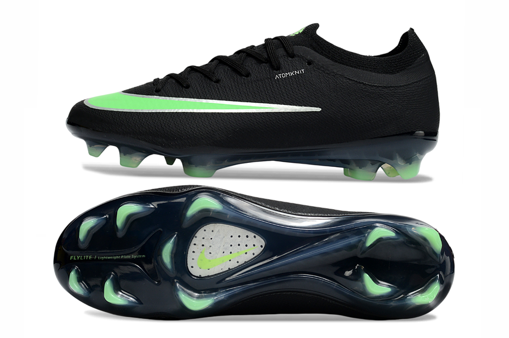 Chuteira Nike Air Zoom Mercurial Vapor 17 Elite FG - Preto e Verde