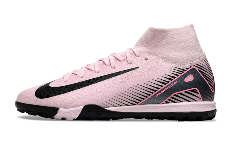 Chuteira Society Nike Air Zoom Mercurial Superfly 10 Elite TF - Rosa