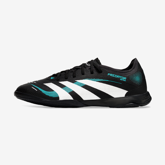 Tênis Futsal Adidas Predator Elite Fold-Over Tongue IC - Preta, Branca e Azul