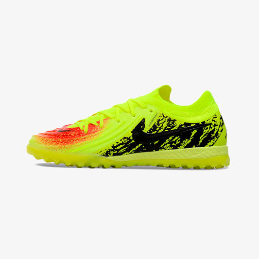 Chuteira Society Nike Phantom GX II TF - Amarela e Preta