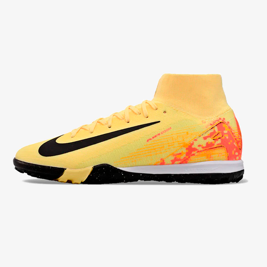 Chuteira Society Nike Air Zoom Mercurial Superfly 10 Elite TF - Amarela