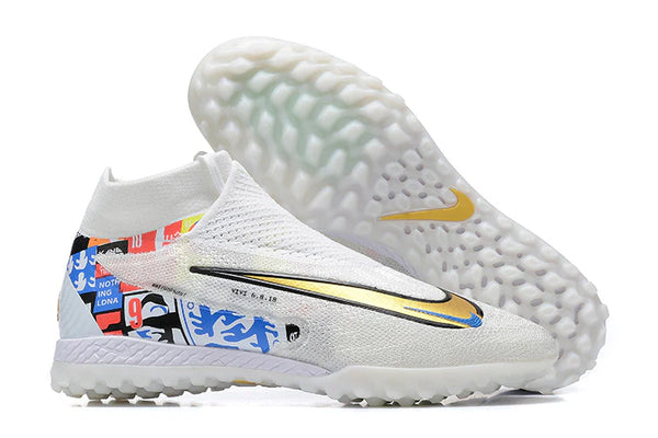 Chuteira Society Nike Gripknit Phantom GX Elite Dynamic Fit TF
