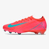 Chuteira Nike Air Zoom Mercurial Vapor 16 Elite FG - Rosa e Azul - Pack Mad Energy