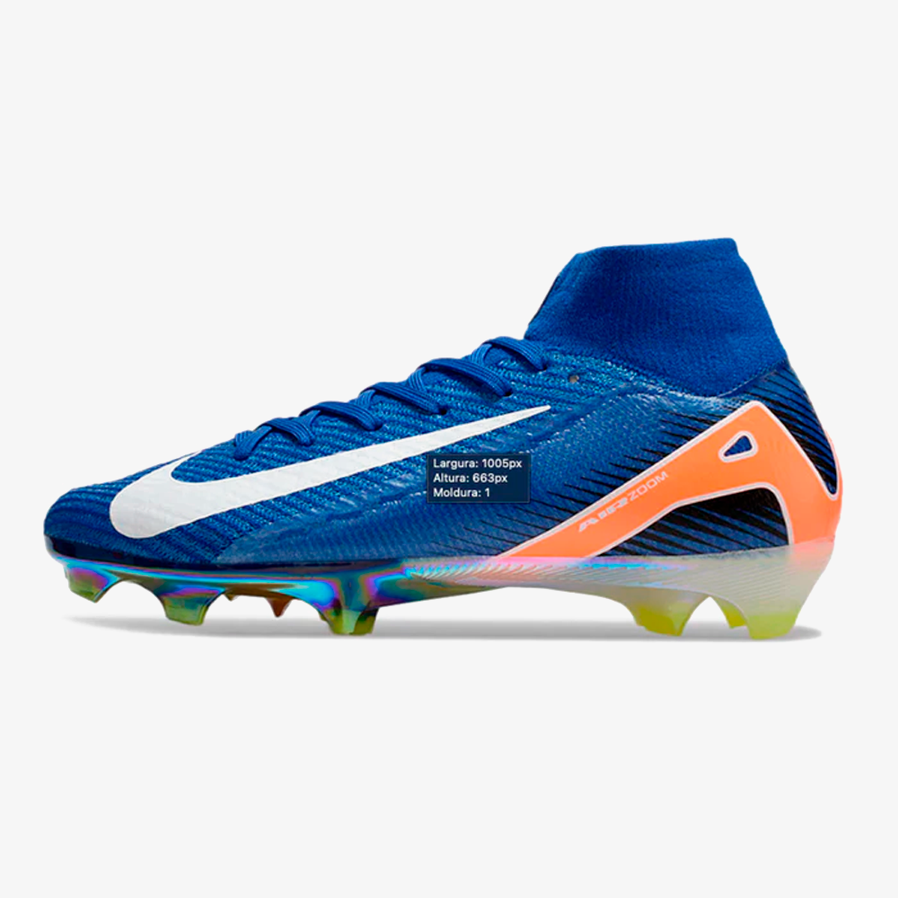Chuteira Nike Air Zoom Mercurial Superfly 10 Elite FG - vista frontal