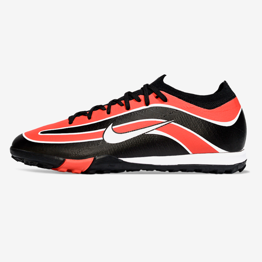 Chuteira Society Nike Air Zoom Mercurial Vapor 16 Elite TF - Laranja, Preta e Branca