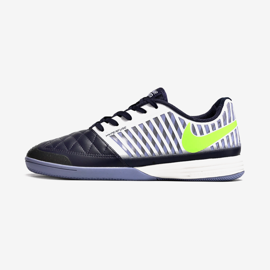 Tênis Futsal Nike Lunar Gato IC - Azul, Branca e Verde