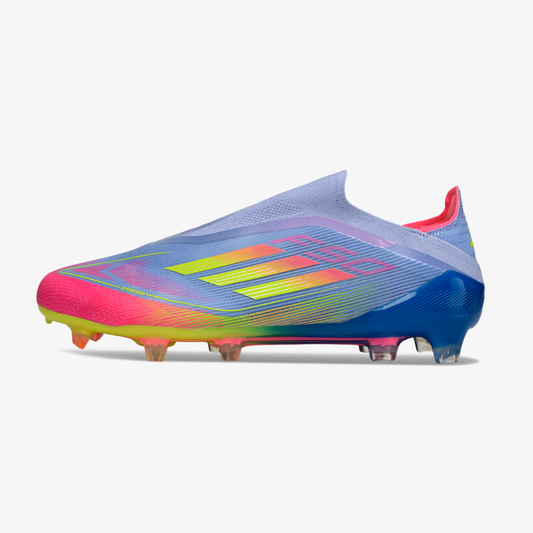 Chuteira Adidas F50 LL FG - Roxa Rosa e Verde
