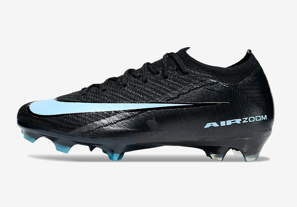 Chuteira Nike Air Zoom Mercurial Vapor 16 Elite FG - Preta e Azul - Shadow Pack