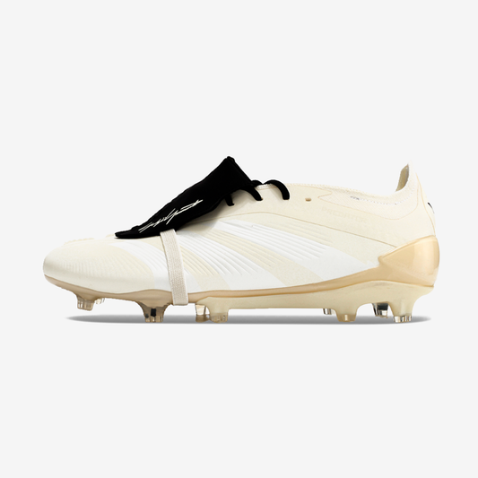 Chuteira Adidas Predator Elite Tongue FG - Bege