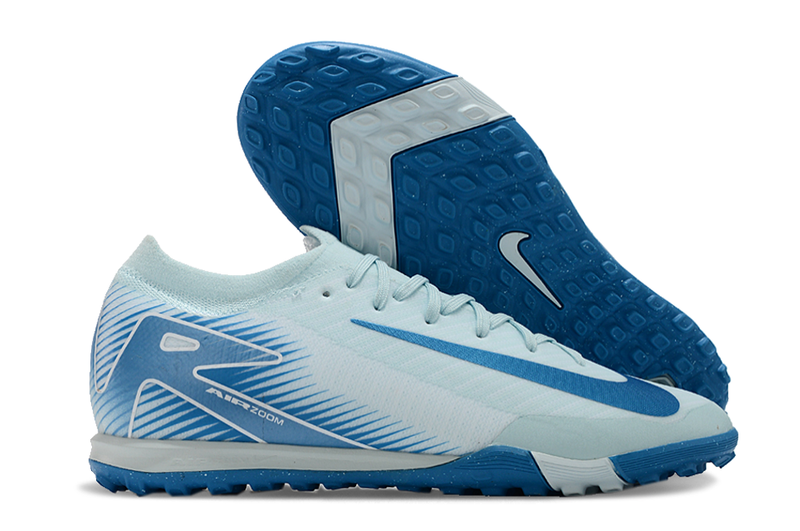 Chuteira Society Nike Air Zoom Mercurial Vapor 16 Elite TF - Azul