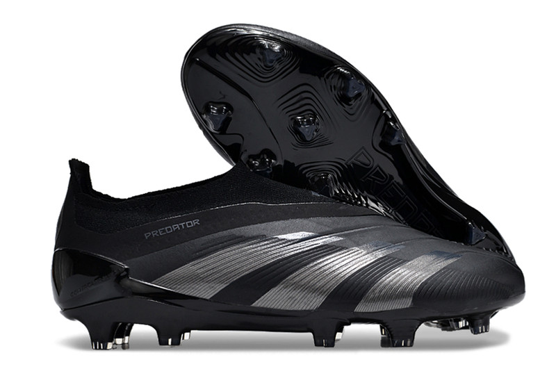 Chuteira Adidas Predator Elite Laceless FG - Preta