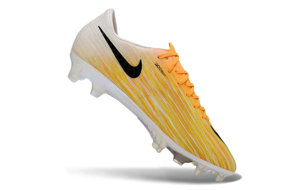 Chuteira Nike Air Zoom Mercurial Superfly 11 Elite FG - Amarelo e Cinza