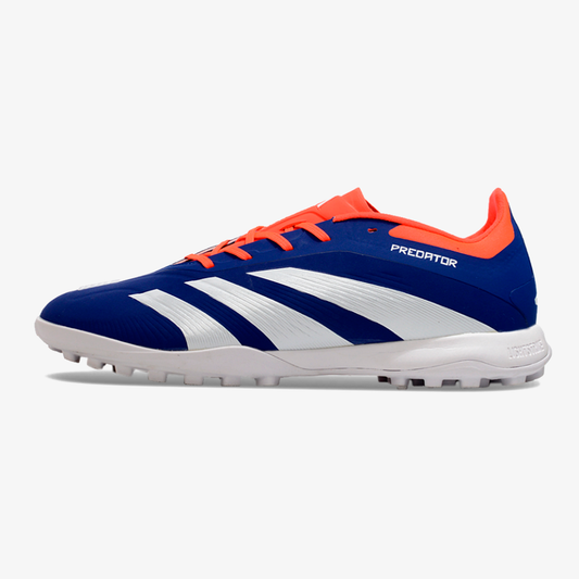 Chuteira Society Adidas Predator Elite 24 TF - Azul e Branca