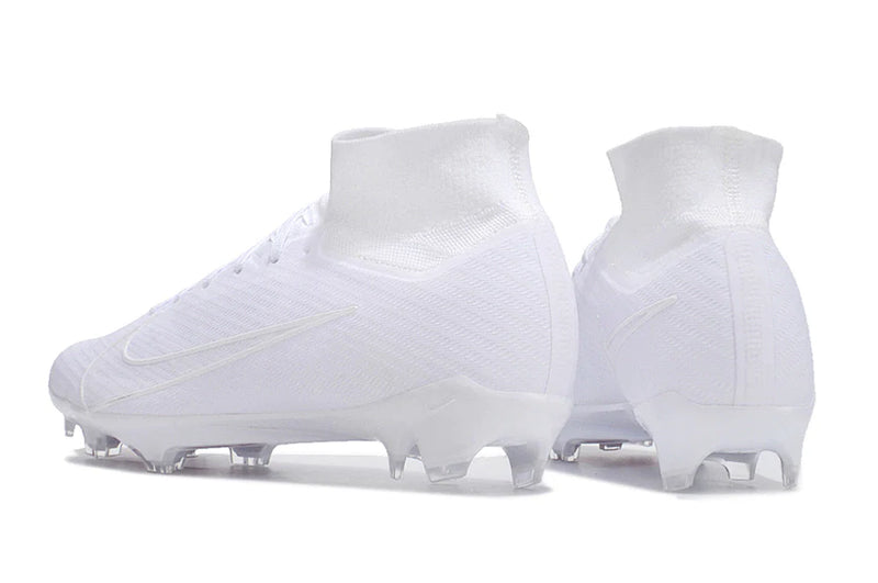 Chuteira Nike Mercurial superfly 9 Air Zoom Ultra White FG