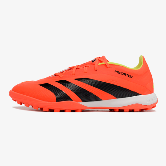 Chuteira Society Adidas Predator Elite 24 TF - Laranja e Preta