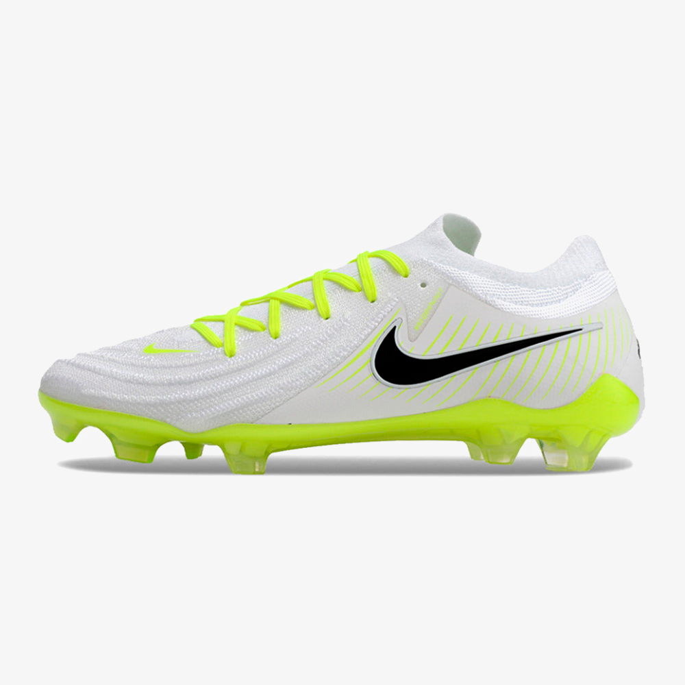 Chuteira Nike Phantom GX II FG - Branca e Verde