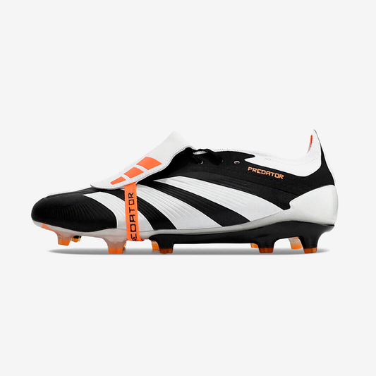 Chuteira Adidas Predator Elite Tongue FG - Cinza e Preta