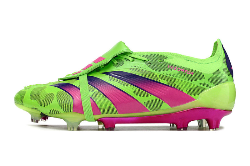 Chuteira Adidas Predator Elite Tongue FG - Verde