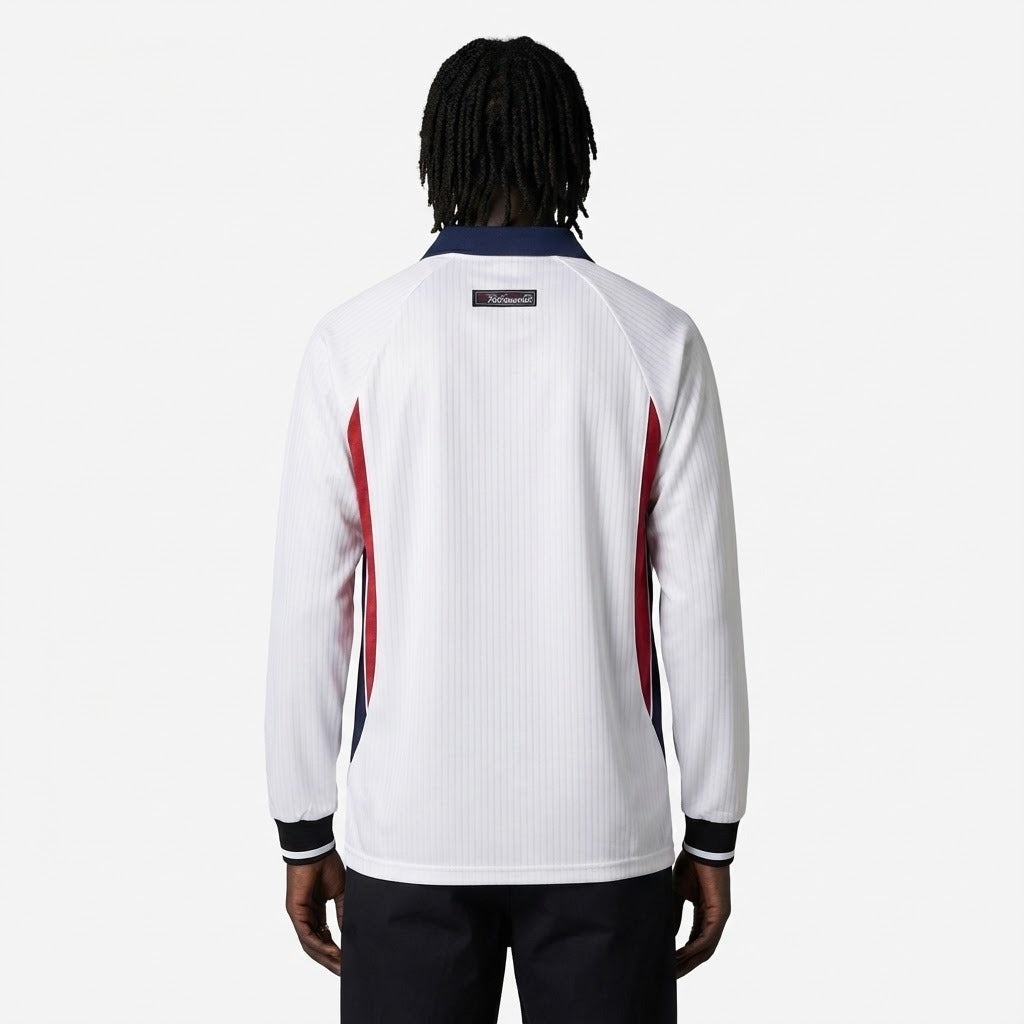 Camisa Retrô Inglaterra 1998/99 I Manga Longa — imagem 2