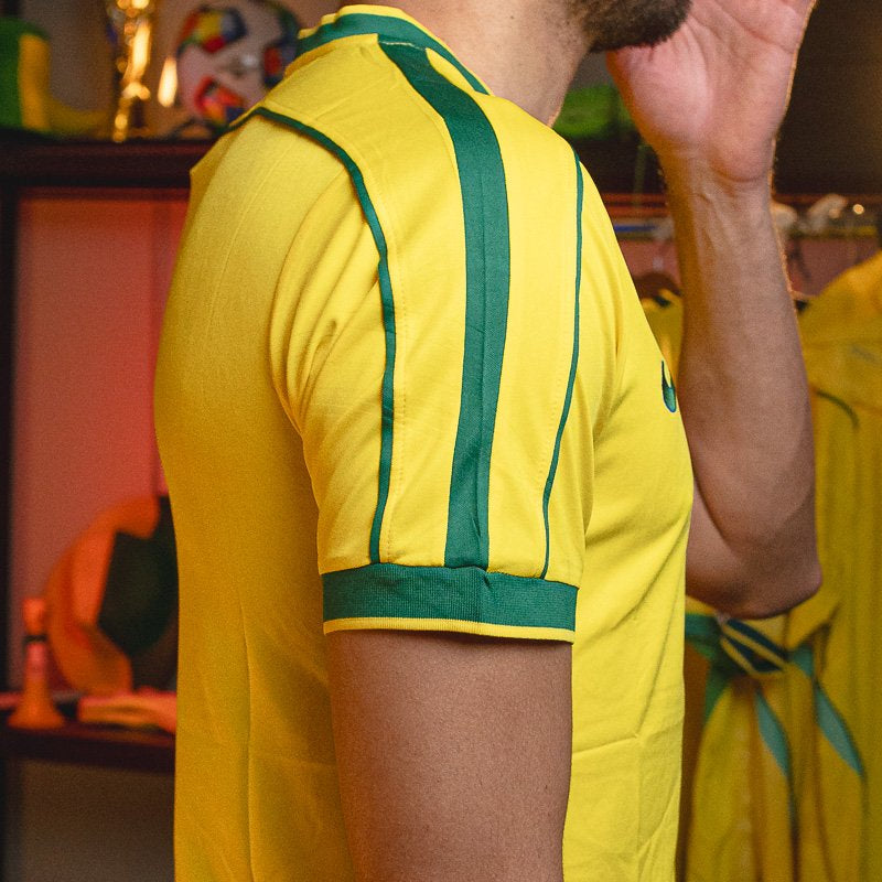 Camisa Seleção Brasileira 1998 I - Pronta Entrega