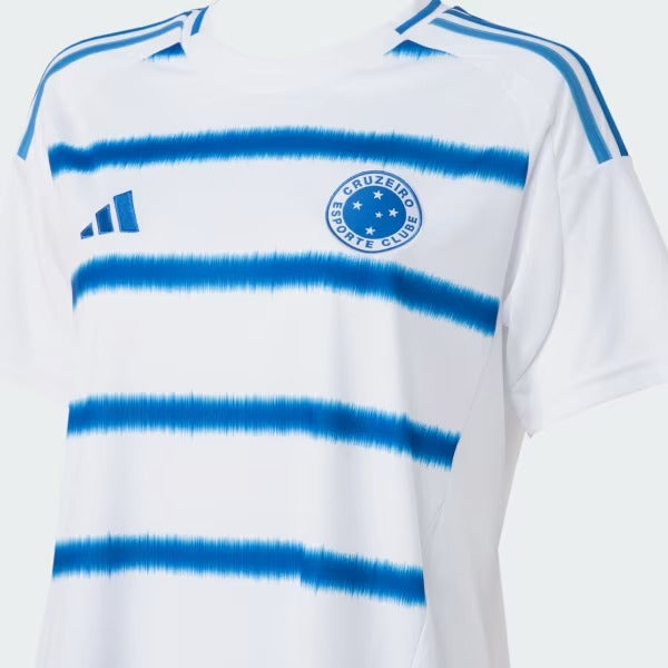 Camisa Feminina Adidas Cruzeiro 2025/26 II - vista traseira