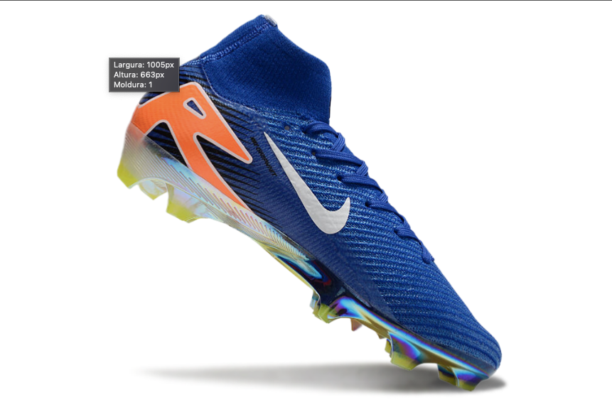 Chuteira Nike Air Zoom Mercurial Superfly 10 Elite FG - vista traseira
