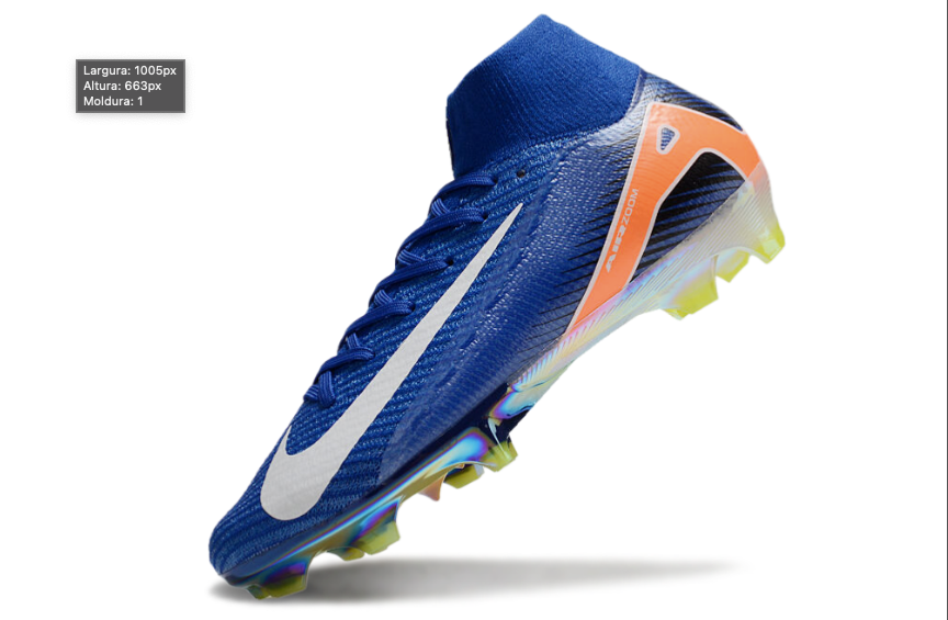 Chuteira Nike Air Zoom Mercurial Superfly 10 Elite FG - detalhe