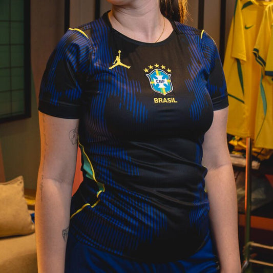 Camisa Feminina Seleção Brasileira 2026/27 II - Pronta Entrega