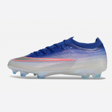 Chuteira Nike Air Zoom Mercurial Vapor 17 Elite FG - Azul e Branco