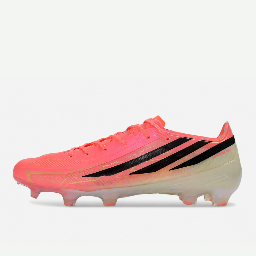 Chuteira Adidas F50 Hyperfast Elite FG Copa do Mundo - Road to Glory Pack - Bege