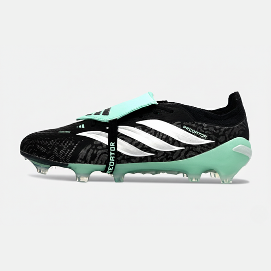 Chuteira Adidas Predator Elite FT 26 FG - Preta, Azul e Branca