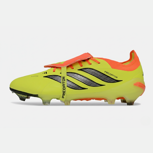 Chuteira Adidas Predator Elite FT 26 FG - Verde e Laranja