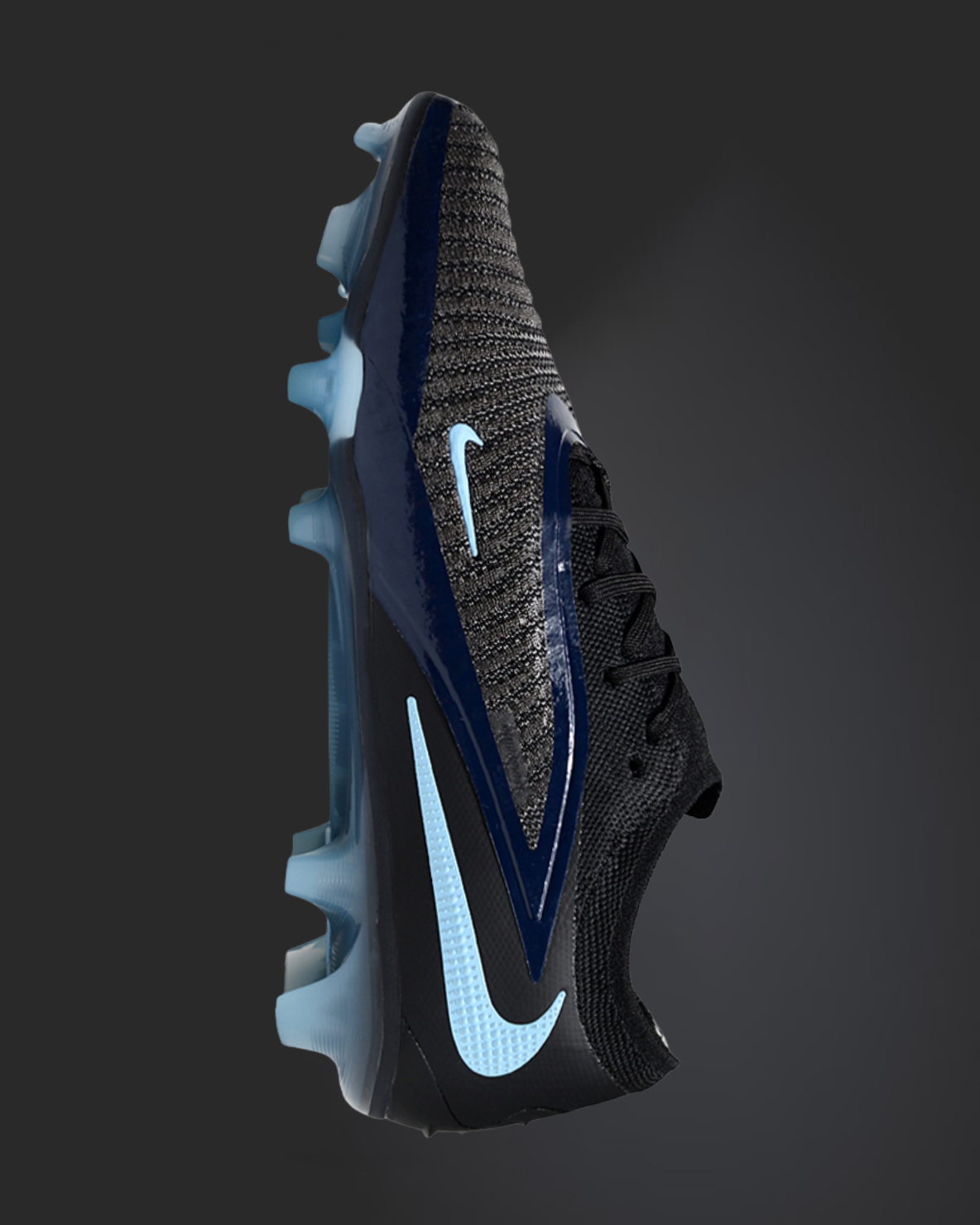 Chuteira Nike Phantom 6 Elite FG - Preta e Azul