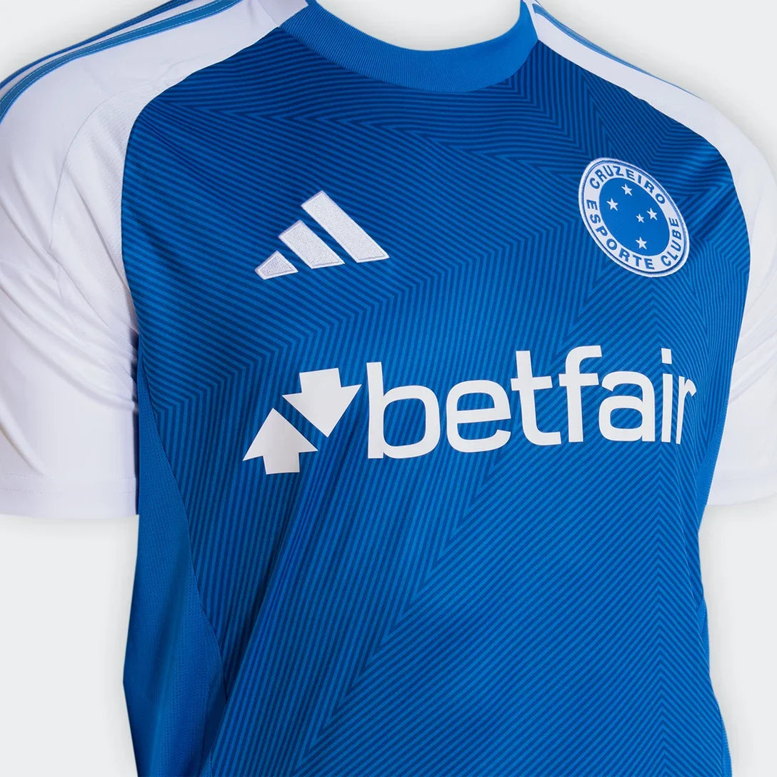 Camisa adidas Cruzeiro 2025/26 I - FABRÍCIO B. Nº 15 — imagem 3