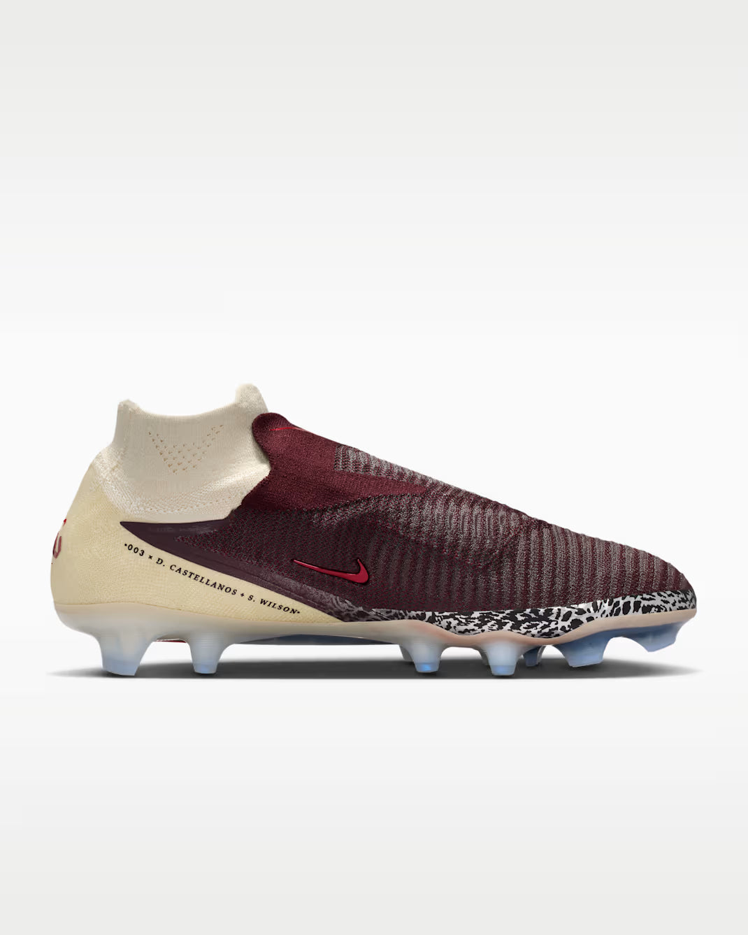 Chuteira Nike Phantom 6 United Elite FG - Vermelha - imagem 8