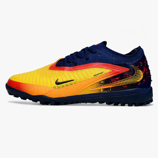 Chuteira Nike Phantom 6 Erling Haaland Elite TF - Laranja e Azul