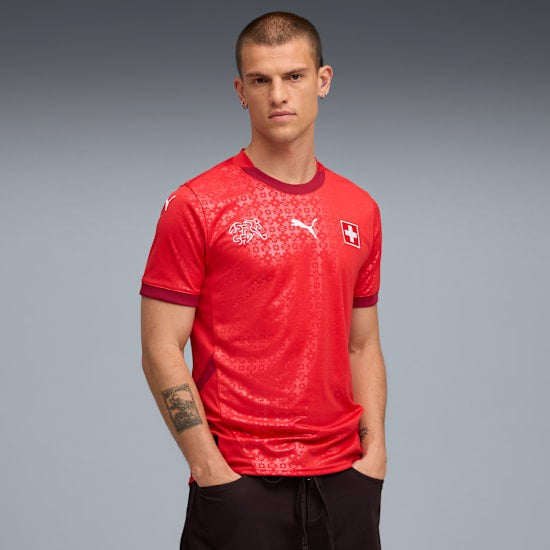 Camisa Suiça 2025/26 I - vista frontal