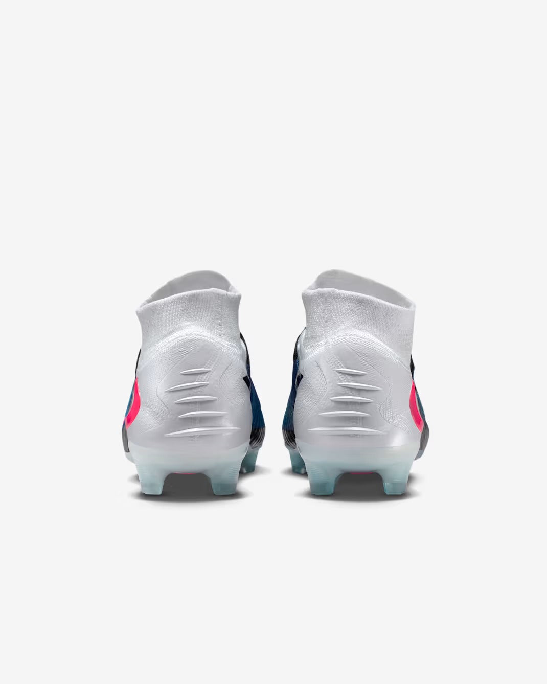 Chuteira Nike Phantom 6 Elite FG - Branca, Azul e Rosa - Attack Pack