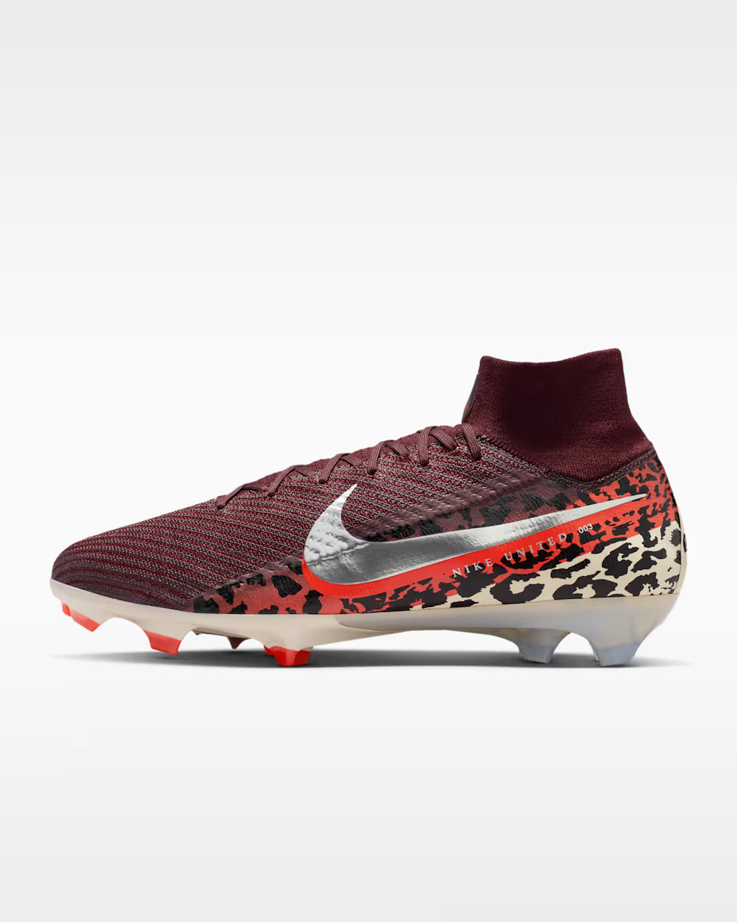 Chuteira Nike Mercurial Superfly 10 United FG - Vermelho - vista frontal