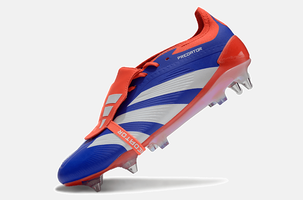 Adidas Predator Elite Fold-Over Tongue SG - Azul, Laranja e Branca - MAGNUM SPORT*