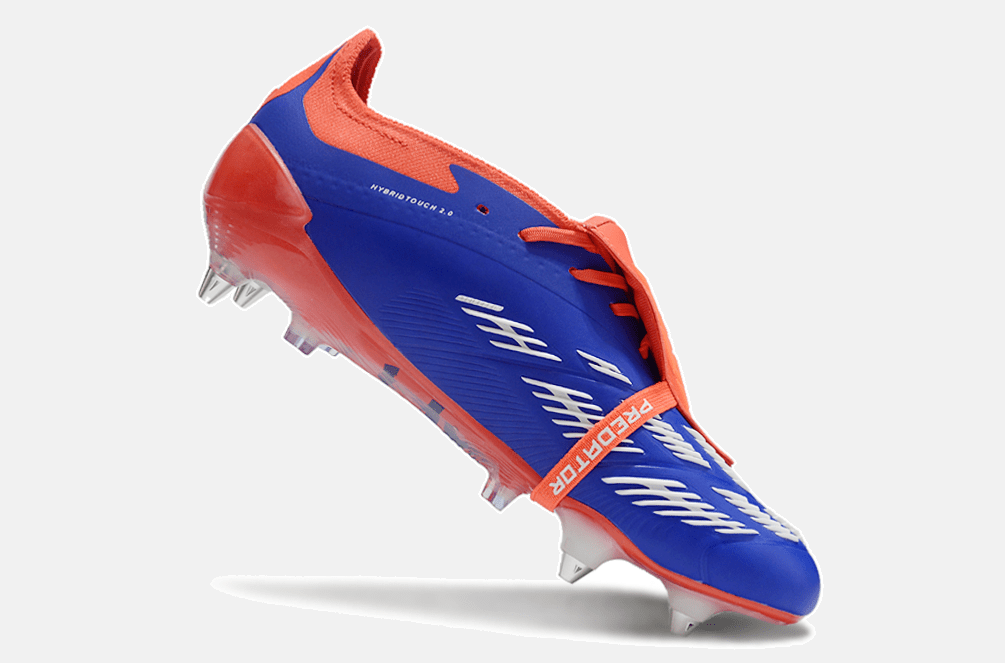 Adidas Predator Elite Fold-Over Tongue SG - Azul, Laranja e Branca - MAGNUM SPORT*