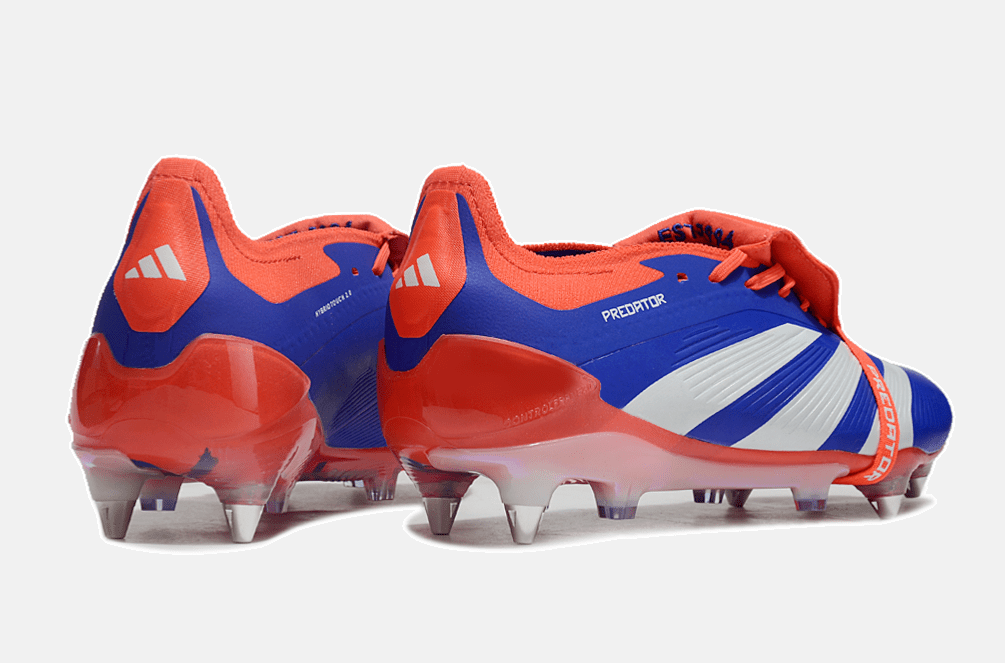 Adidas Predator Elite Fold-Over Tongue SG - Azul, Laranja e Branca - MAGNUM SPORT*