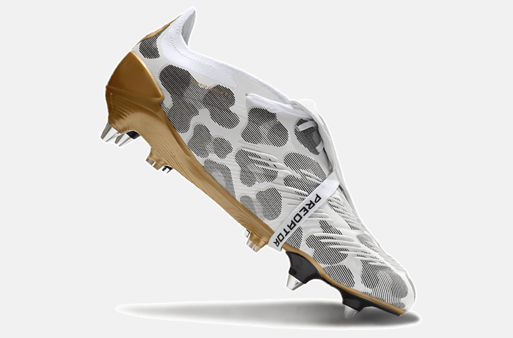 Adidas Predator Elite Fold-Over Tongue SG - Branca, Dourada e Preta - MAGNUM SPORT*