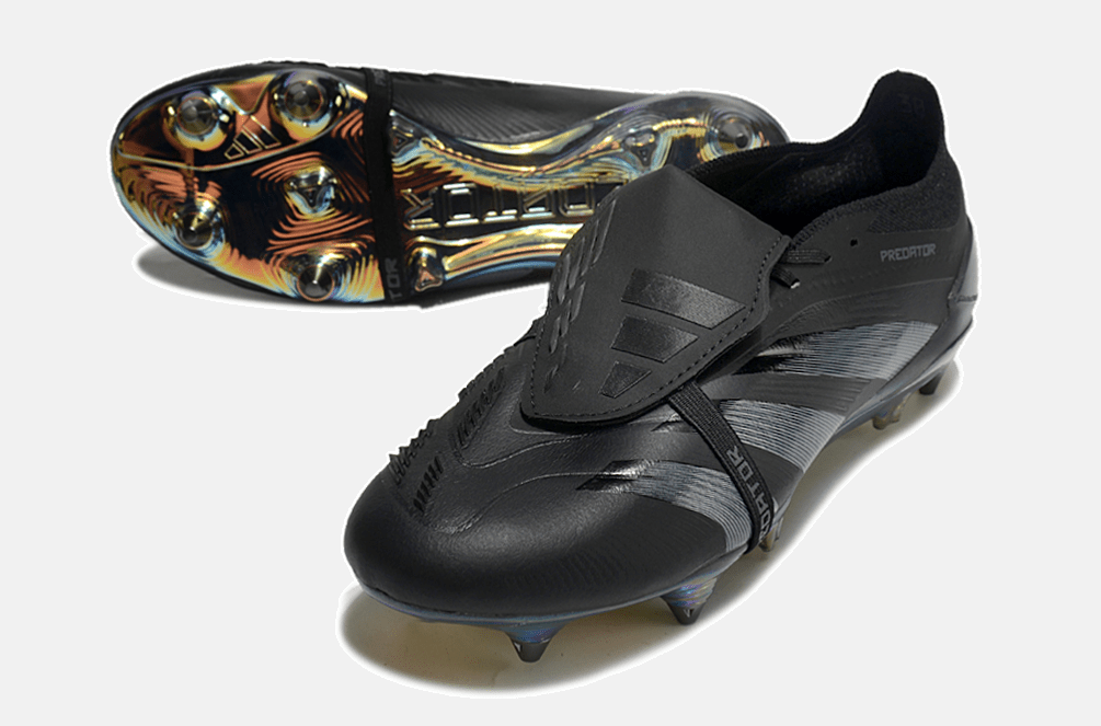 Adidas Predator Elite Fold-Over Tongue SG - Preta - MAGNUM SPORT*